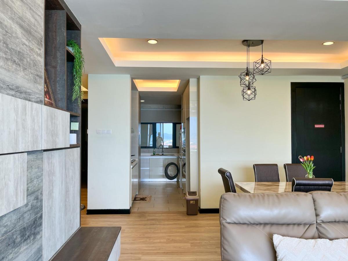 Pelagos Oceanus Waterfront Seaview Homestay Kota Kinabalu Bagian luar foto