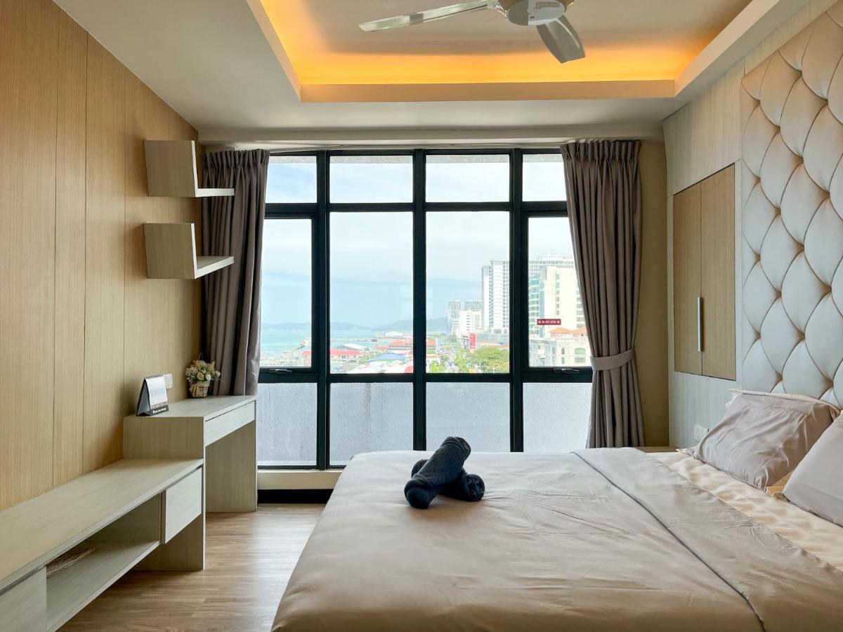 Pelagos Oceanus Waterfront Seaview Homestay Kota Kinabalu Bagian luar foto