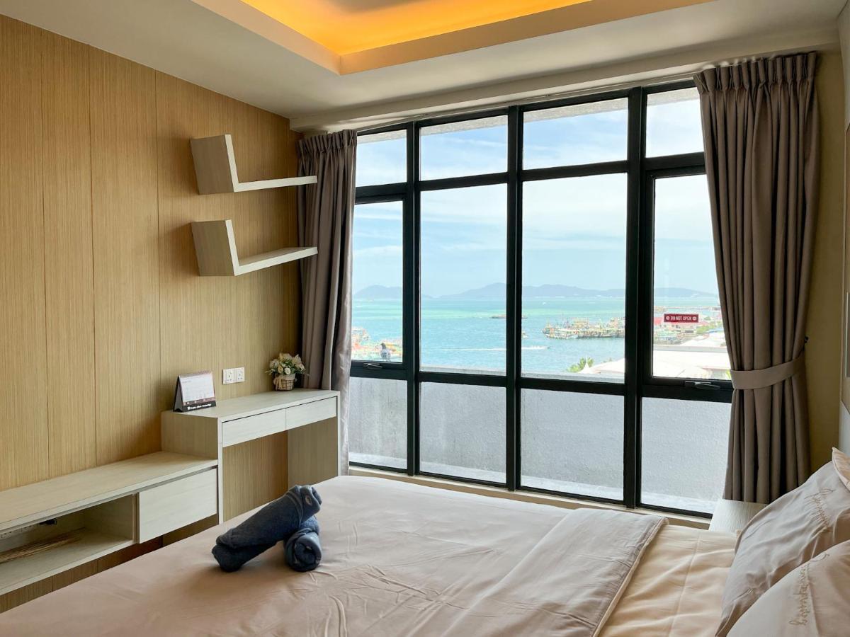 Pelagos Oceanus Waterfront Seaview Homestay Kota Kinabalu Bagian luar foto