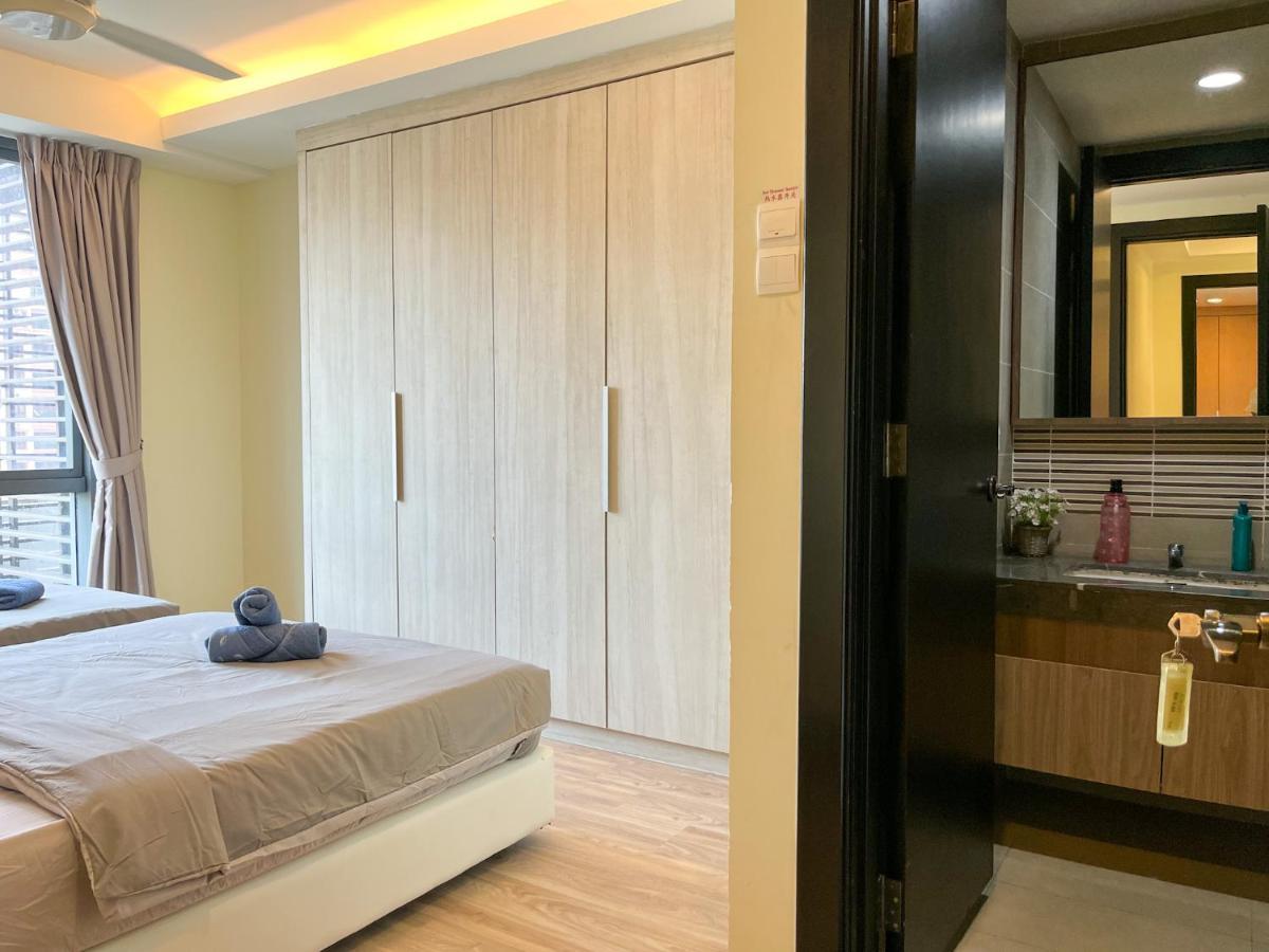 Pelagos Oceanus Waterfront Seaview Homestay Kota Kinabalu Bagian luar foto